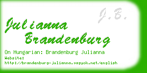 julianna brandenburg business card